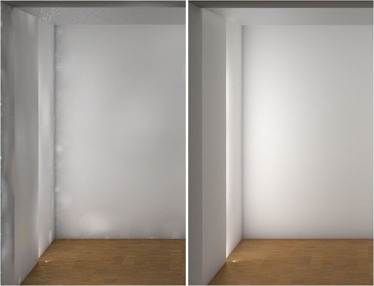 Light Filtering Through Rails Render Render palette